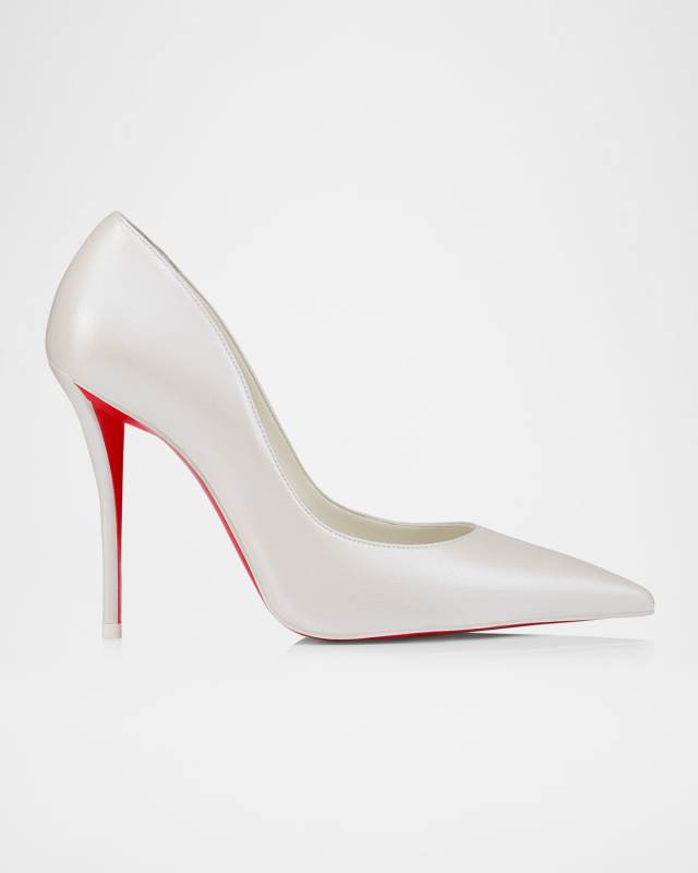 Miss Z Leather Red Sole Pumps